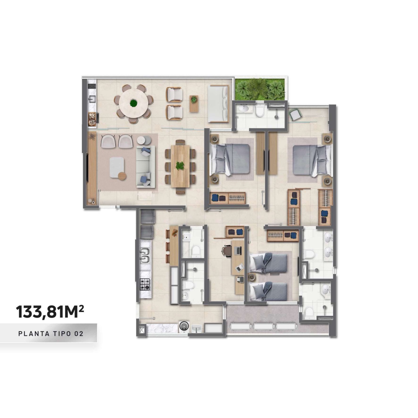 Planta tipo 02
