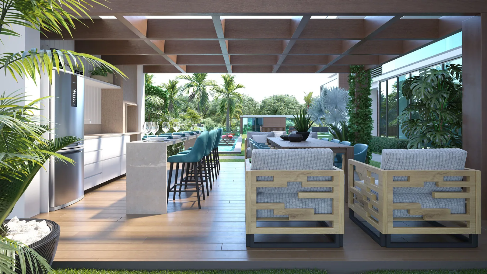 Lounge grill